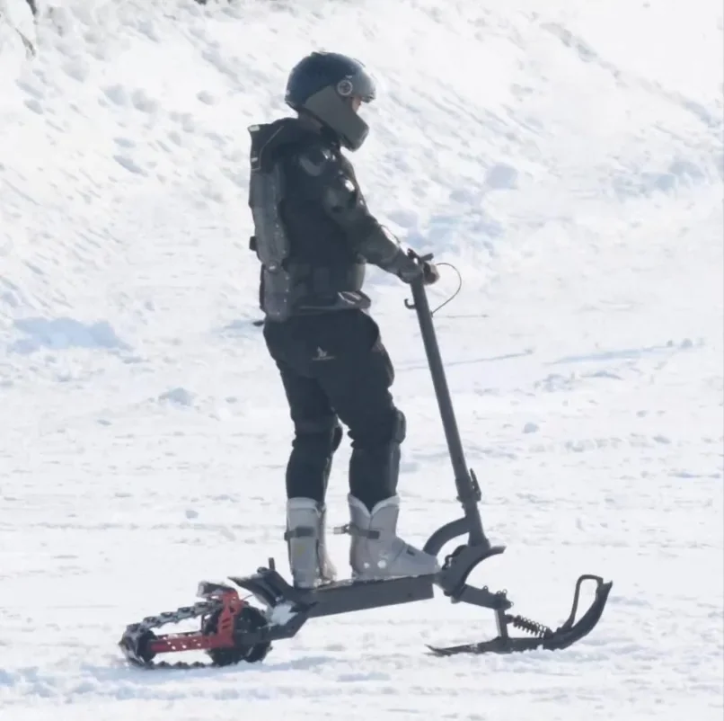 

Ski Bike, Electric Ski Bike, Snowsports Scooter Ultra High Power Outdoor Snow Riding