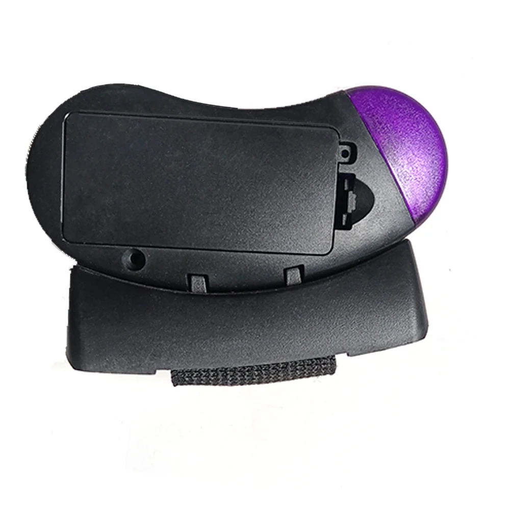 1Pcs 11‑Keys Wireless Steering Wheel Remote Control ABS Black‑Purple For 1Din 2Din 4‑7 Inch Car Radio MP5 Multimedia Player
