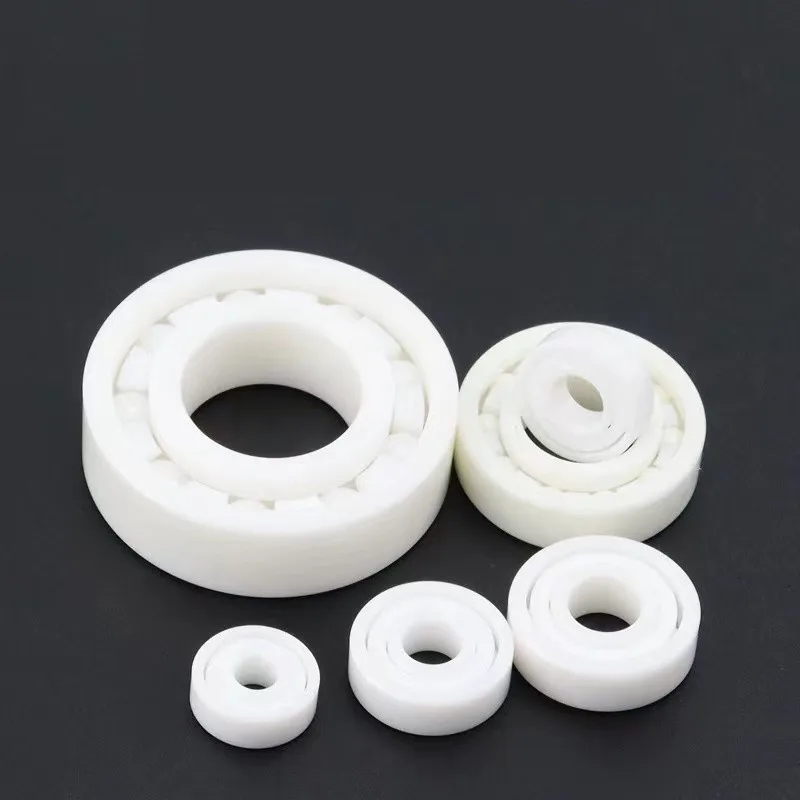 1pcs 6200 6201 6202 6203 6204 6205 6206 6207 Full ZrO2 Ceramic Zirconia Bearing Good Quality Double Sided Sealed