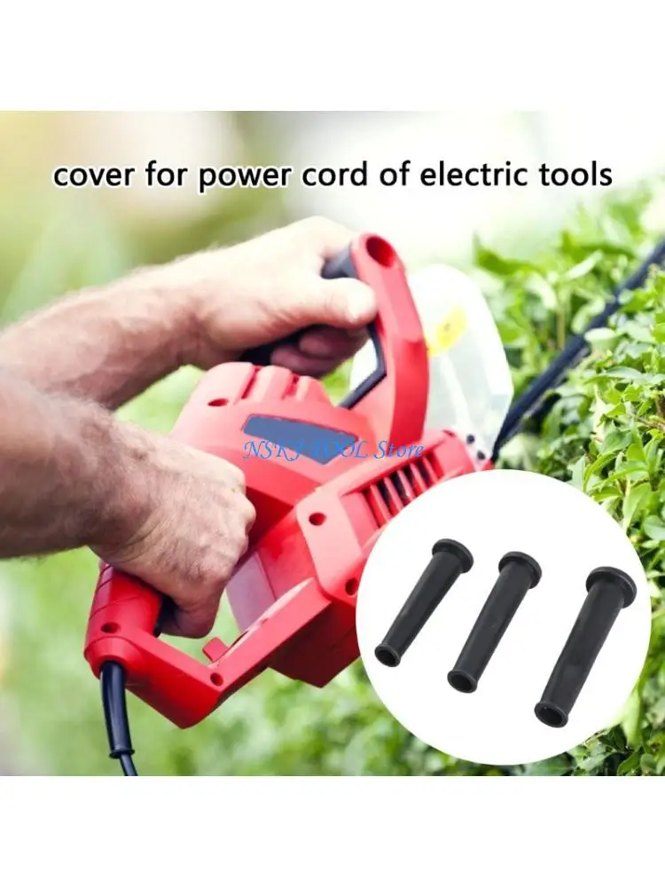 L8RC Flexible Rubber Cord Protector Quick Setups 10pcs For Electric Drills & Cutters