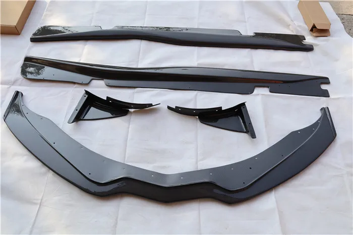 High Quality Carbon Fiber C7 Front Lip Rear Diffuser Side Skirts Body Kit For Corvette C7