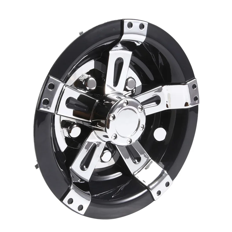 

A48P-3Pcs 8Inch Golf Cart Wheel Cover, 5 Spoke Design Hub Cap For Golf Carts For Club Car, EZGO,