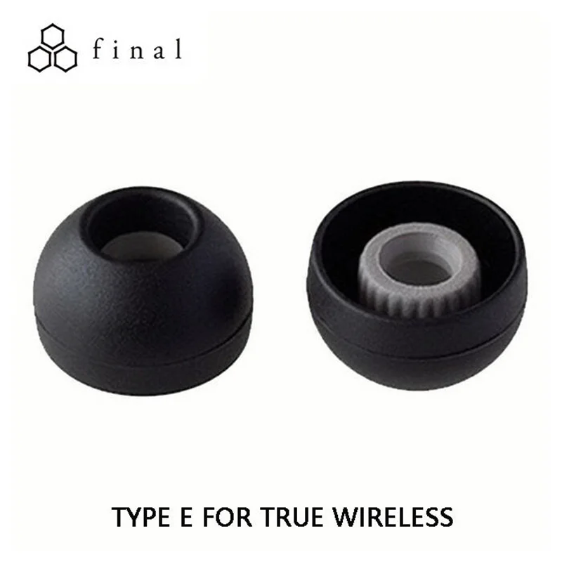 Final Eartips For B&O E8 True Wireless final audio type e silicone ear tips for TWS earbuds samsung buds2 pro eartips wf1000xm4