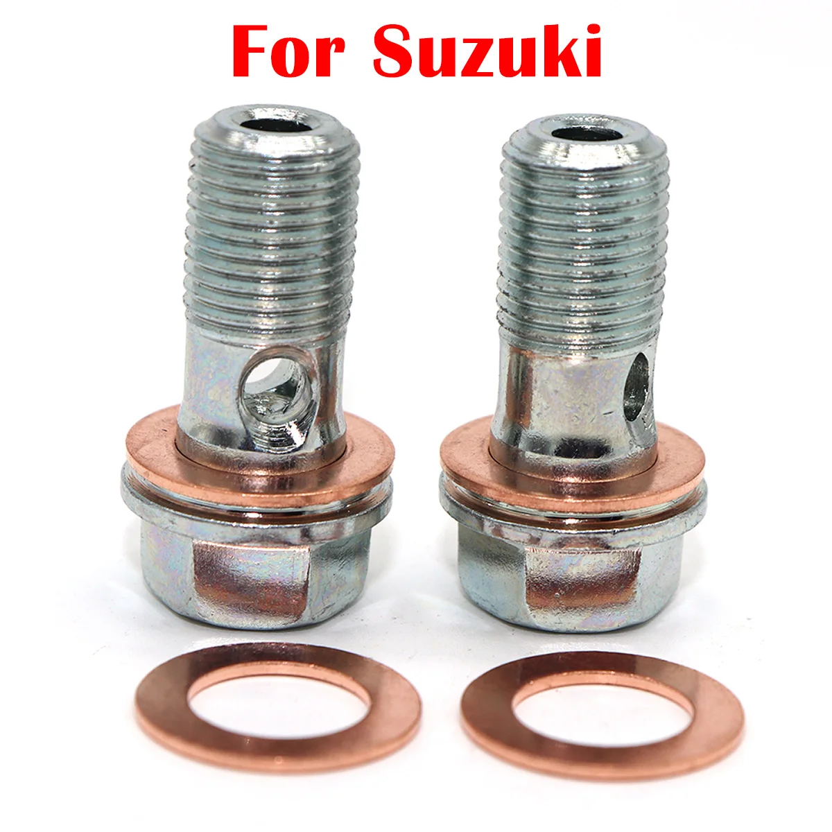 

For Suzuki Jimny 1998-2024 Toyota Starlet Land Cruiser J80 Caliper Hose Lines Banjo Fittings Bolts Copper Sealing Crush Washers