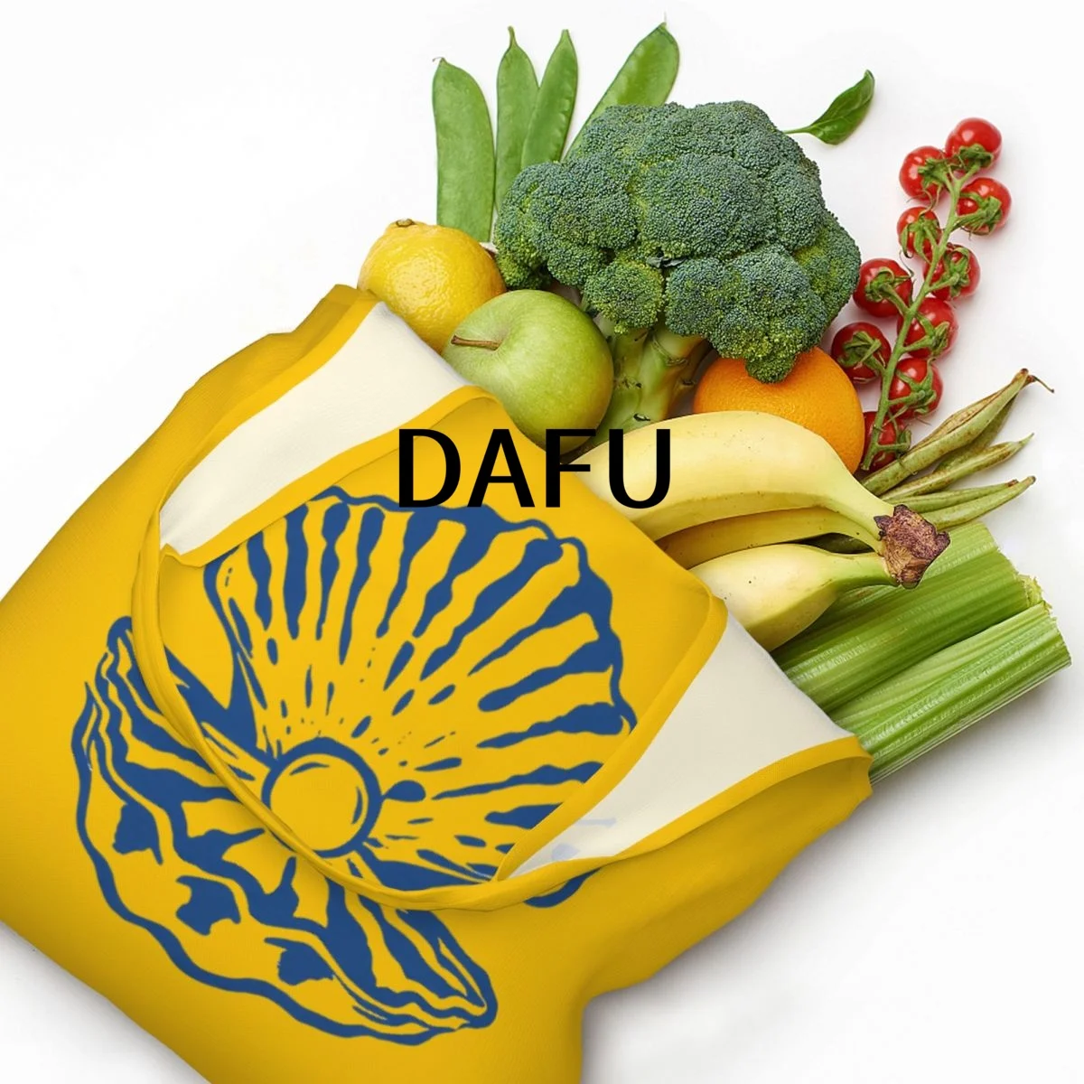 Ocean's Hidden Treasure Large Capacity Canvas Tote Bag Single Shoulder Work Commute Bag For Women Eco-Friendly Shopping Bag