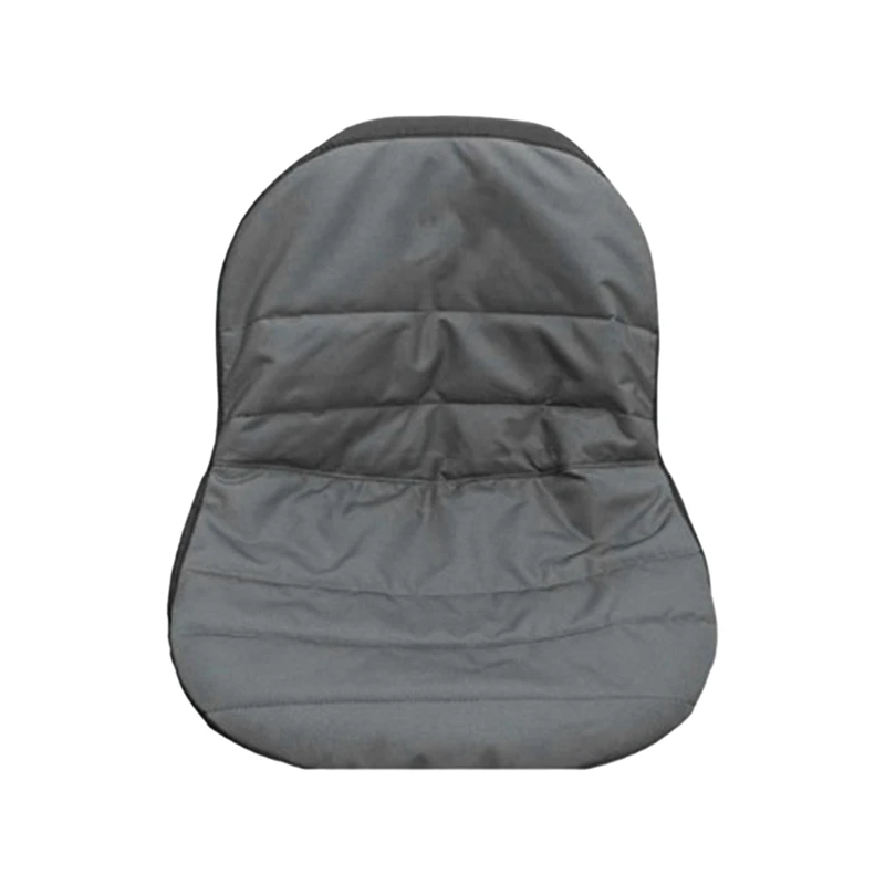 

Universal Riding Lawn Mower Tractor Seat Cover Padded Comfort Pad Storage Pouch Medium (Gray)