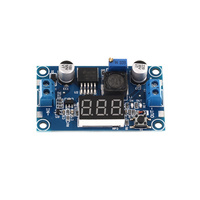 LM2596 DC DC Adjustable Step Down Converter Voltage Regulator LED Display Voltmeter Buck Adapter Adjustable Power Supply Module