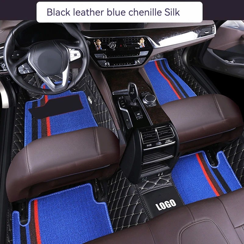 

Custom Double Layer Leather Car Foot Mat 100% For Haval All Models H1 H2 H3 H4 H6 H7 H8 H9 H5 M6 H2S H6coupe Auto Accessories