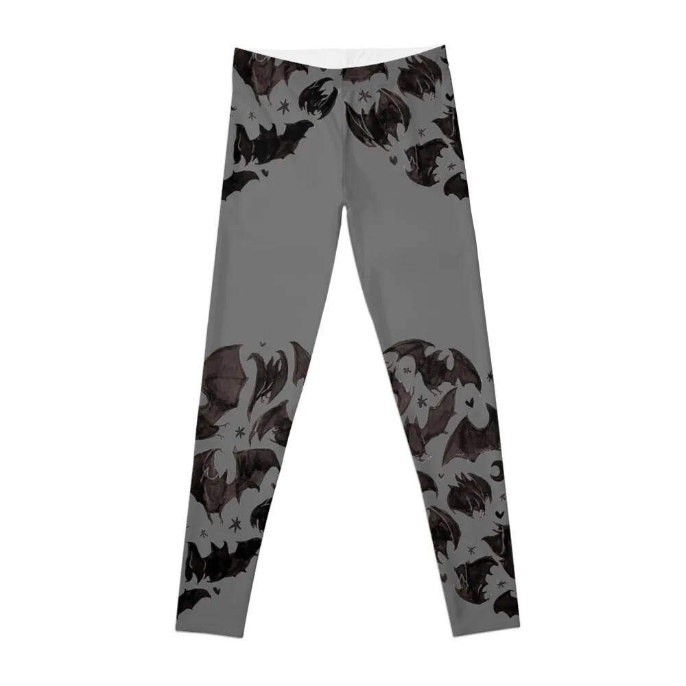 

Bat Heart Leggings joggers for exercise clothing for gym clothing Womens Leggings