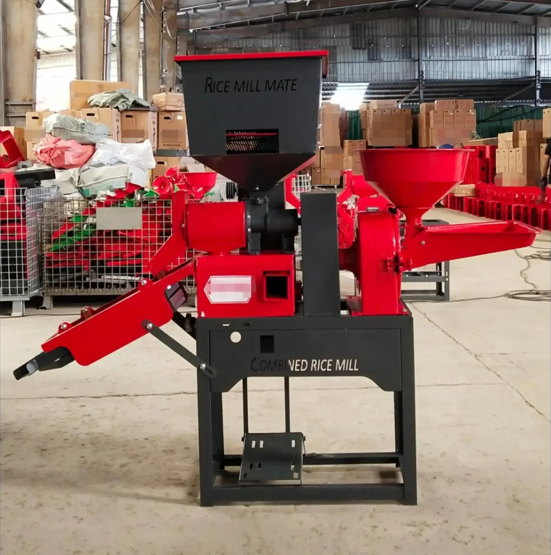 

Brand New Multifunctional Rice Mill Engine Motor Home Farm Rice Factory Equipment Agricultural Milling Use