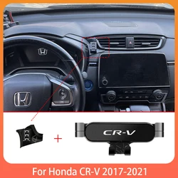 Car Mobile Phone Holder For Honda CR-V 2017-2021 Adjustable Special Mobile Phone Holder GPS Base Mount Stand Accessories