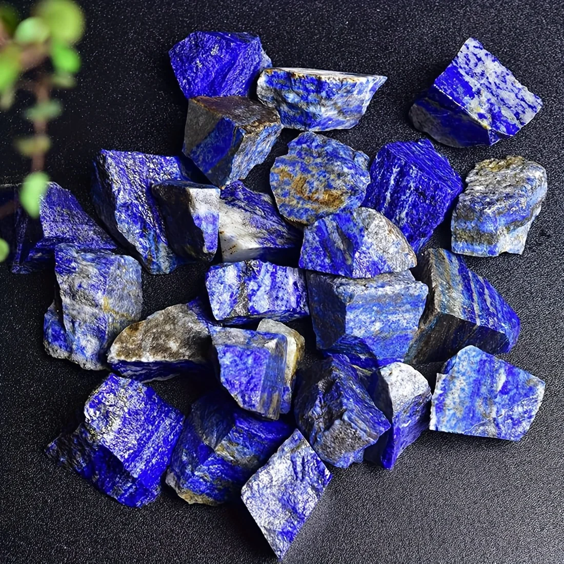 1PC Natural Lapis Raw Crystals- Deep Blue to Royal Blue, for Aquariums, Terrariums