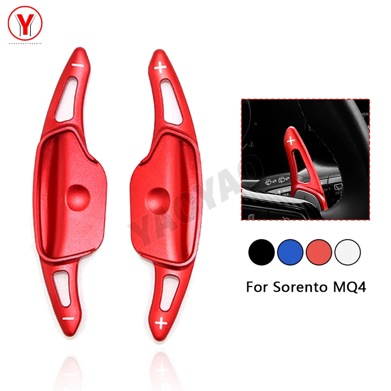 

Aluminum Alloy Car Paddle Shifter Extension For Kia Sorento MQ4 2020 2021 2022 2023 Shift Paddler