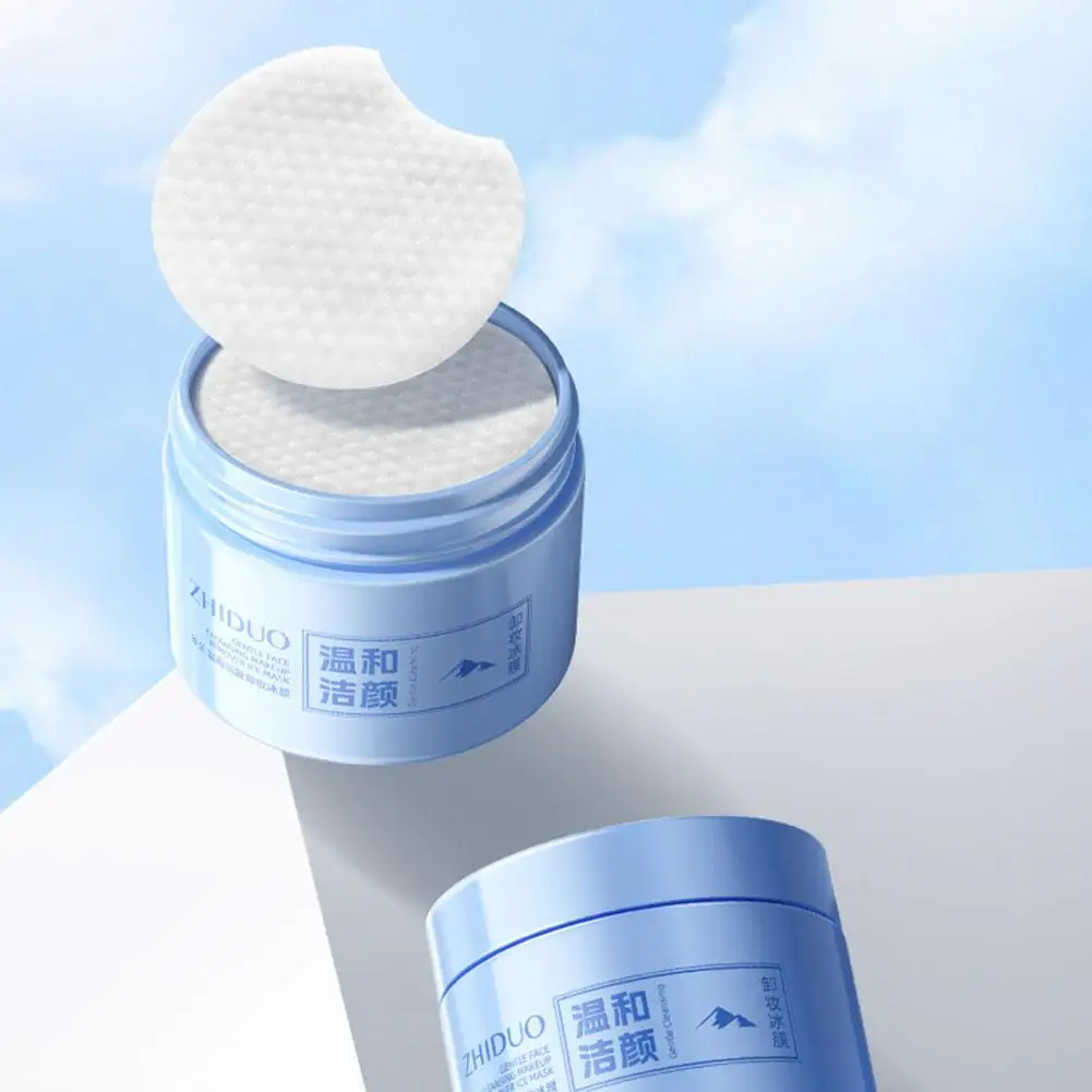 使い捨て携帯用優しいクレンジングメイク落としアイスマスクフェイシャルアイ＆リップクレンジングメイク落としワイプ