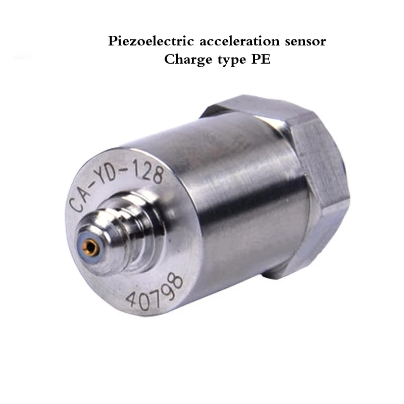 Piezoelectric Acceleration Sensor CA-YD-128 Accelerometer Vibration Shock Measurement Frequency Response 10KHZ