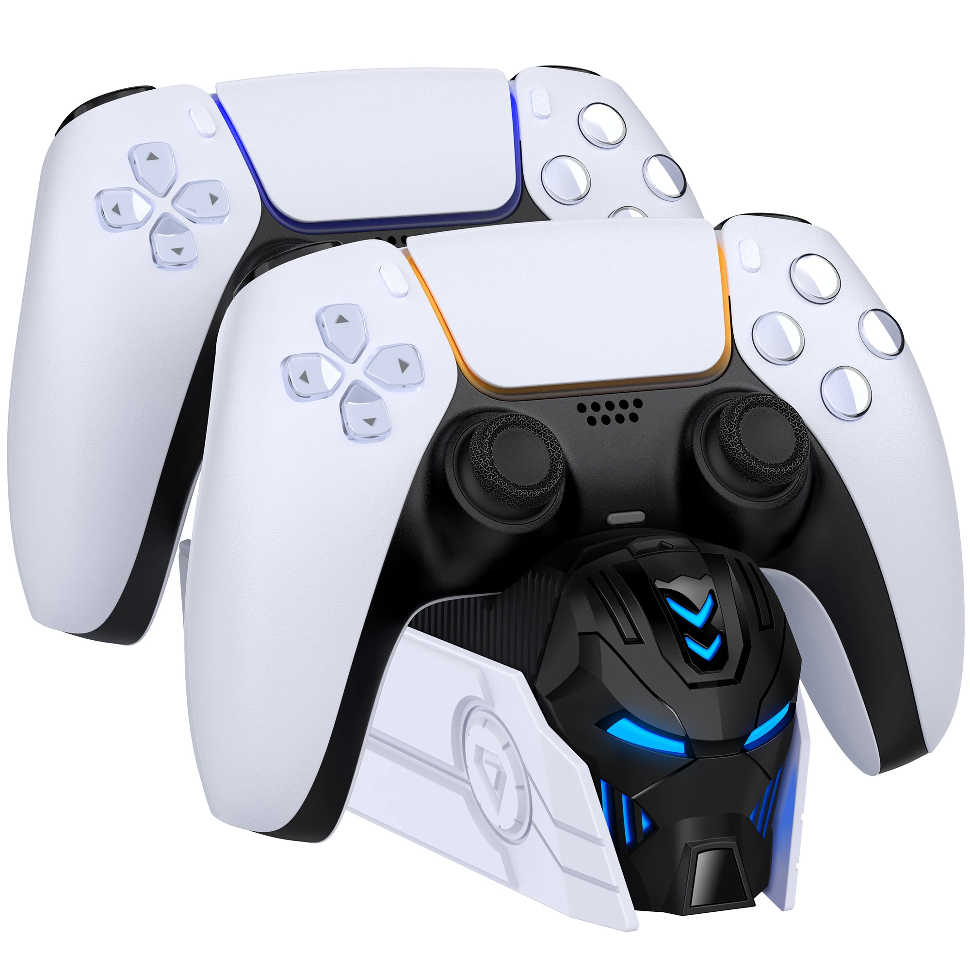 BEBONCOOL Dubbele Snellader voor PS5 Draadloze Controller Stand voor Sony PlayStation 5 Gamepad DualSense Controller Oplaadstation