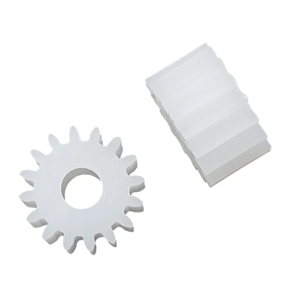 163A 0.5M Gears Modulus 0.5 16 Teeth Plastic Gear Parts Roller Toy Accessories 10pcs/lot