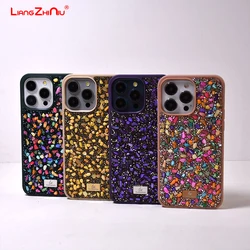 Shiny Stone Diamond For Apple 17 16 Pro Phone Case Premium Luxury For Iphone 15 Pro Max 14plus 13pro Fashion Trend Bling Cover