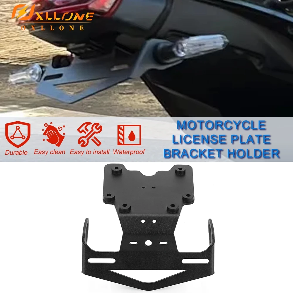 

Кронштейн-держатель номерного знака (комплект для укорачивания заднего бампера) для Yamaha T7 Tenere 700 / Rally / World Raid / World Rally 2019-2026, 2025, 2024