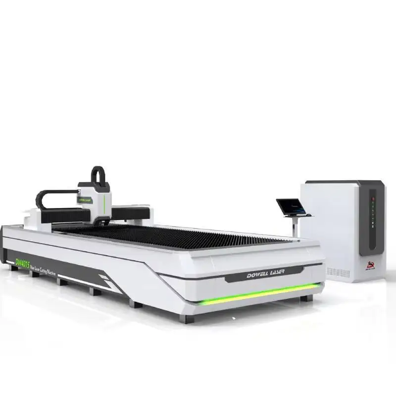 Metal Production Stainless Carbon Steel Plate CNC Laser Cutting Machine 3000W