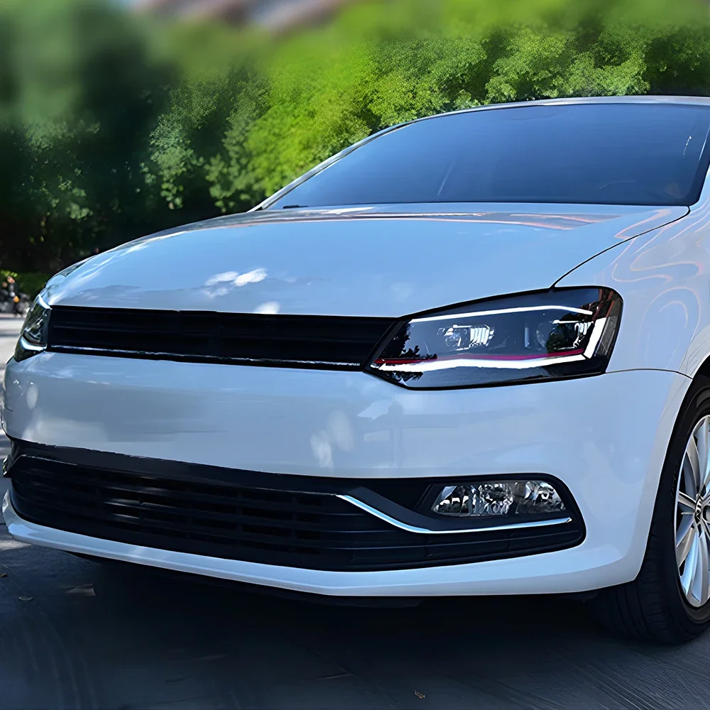 Car Front Lamps For 2011-2018 VW Polo Auto Headlights Assembly Upgrade High Quality New Design LED Projector Lens Accessories