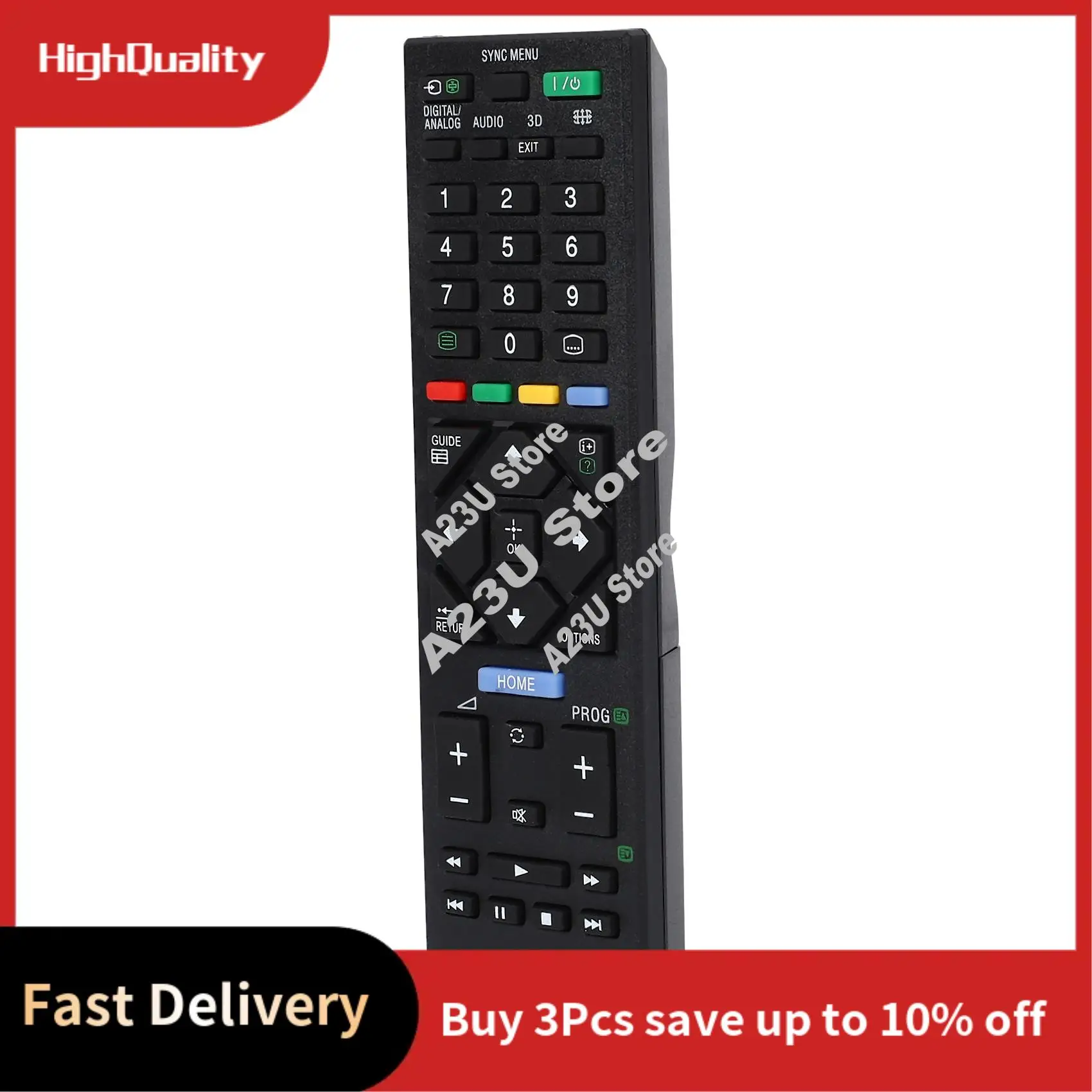 Универсальный пульт дистанционного управления Rm-Ed054 для ЖК-телевизора Sony для Kdl-32R420A Kdl-40R470A Kdl-46R470A-Hot