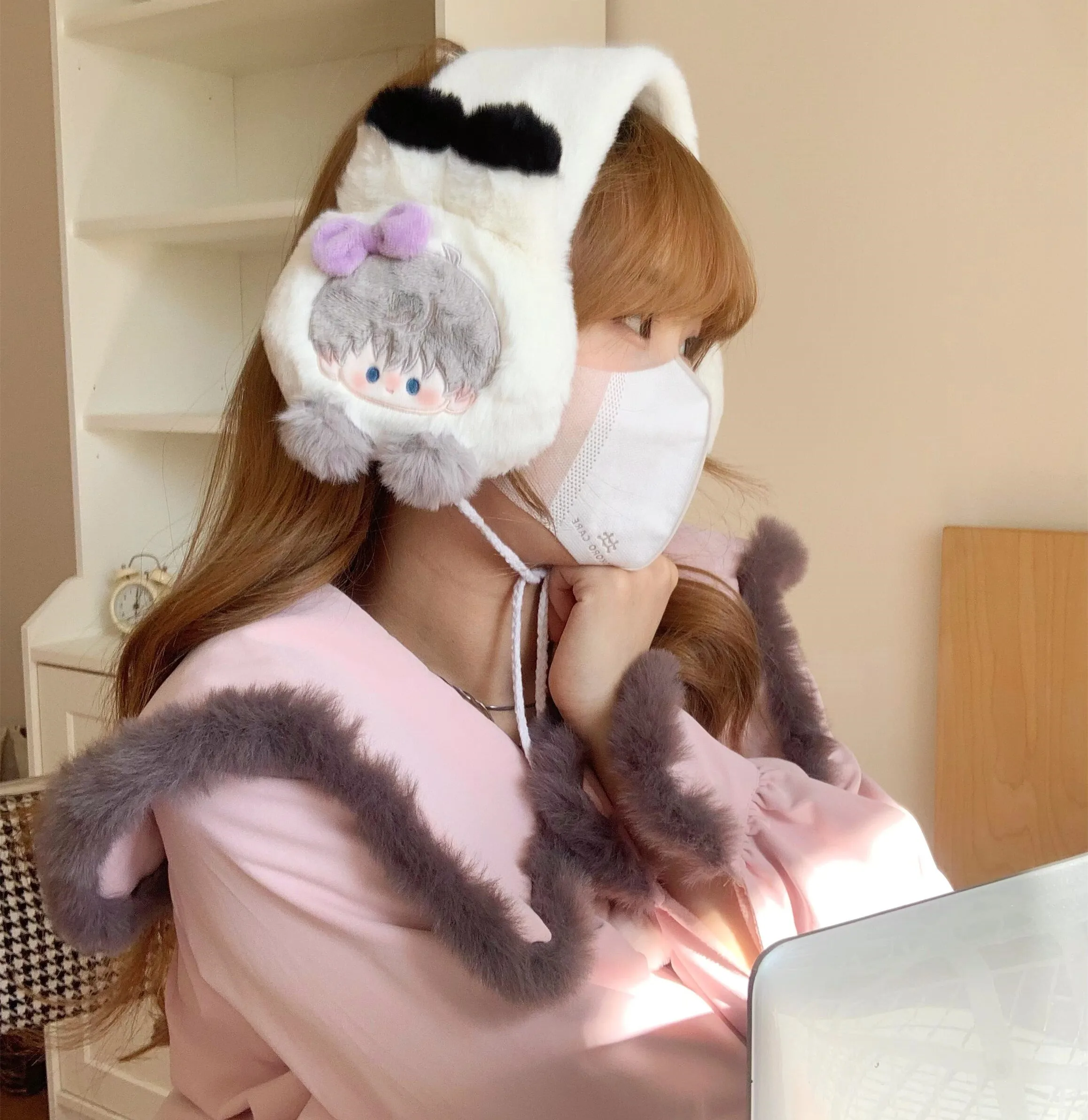 Oorbeschermers Love and Deepspace Sylus Rafayel Zayne Xavier Winddichte oorwarmers Outdoor oorhoes Warme winter oorkleppen Anime Game Ki