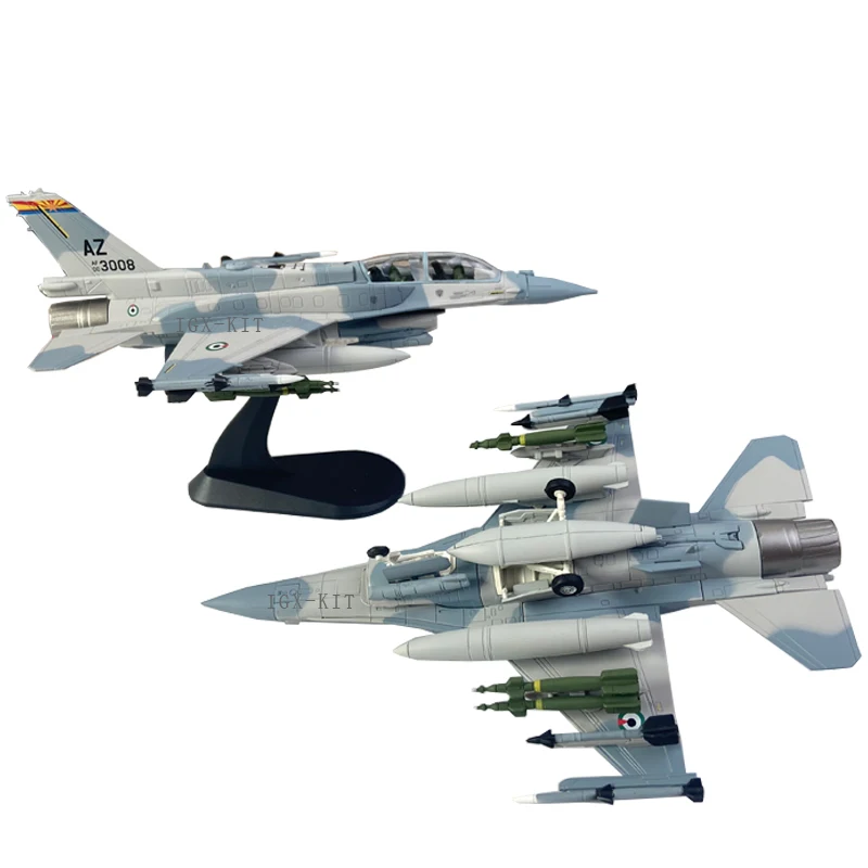 1:72 UAEAF F-16F Desert Falcon Tarnbeschichtung F16 Fighter Legierung fertiges Druckguss-Militärflugzeug Modell Spielzeugsammlung Geschenk