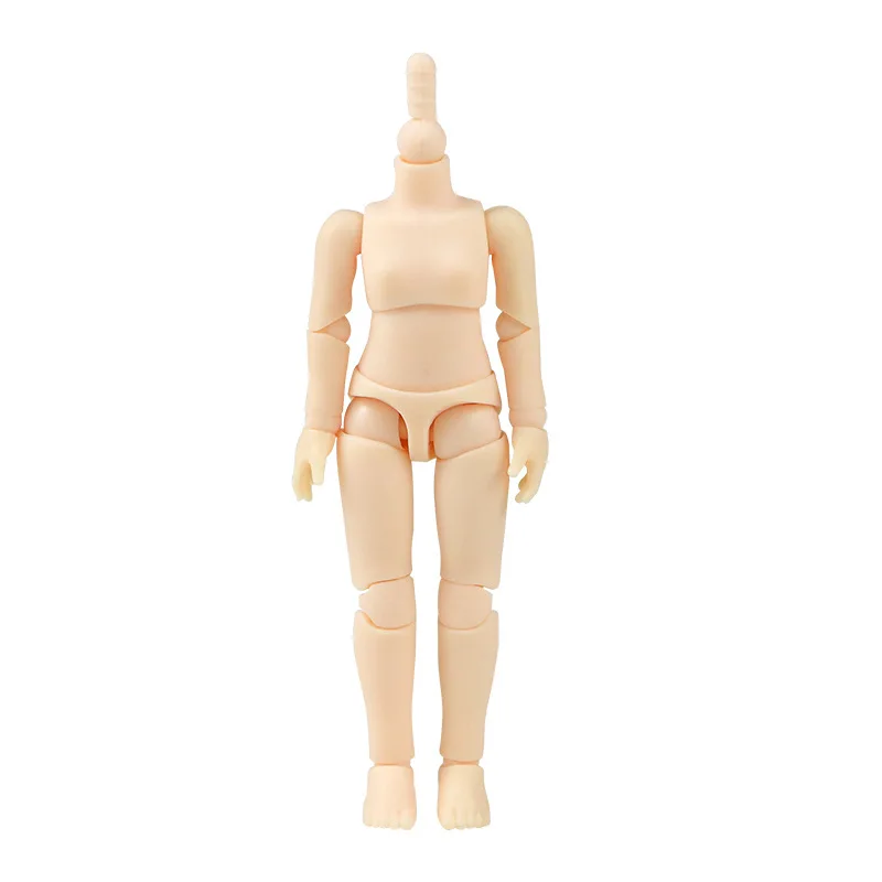 15cm Doll Accessories 40 Joints Movable Body Ob11 Doll Girls Play House Diy Practice Makeup Toys