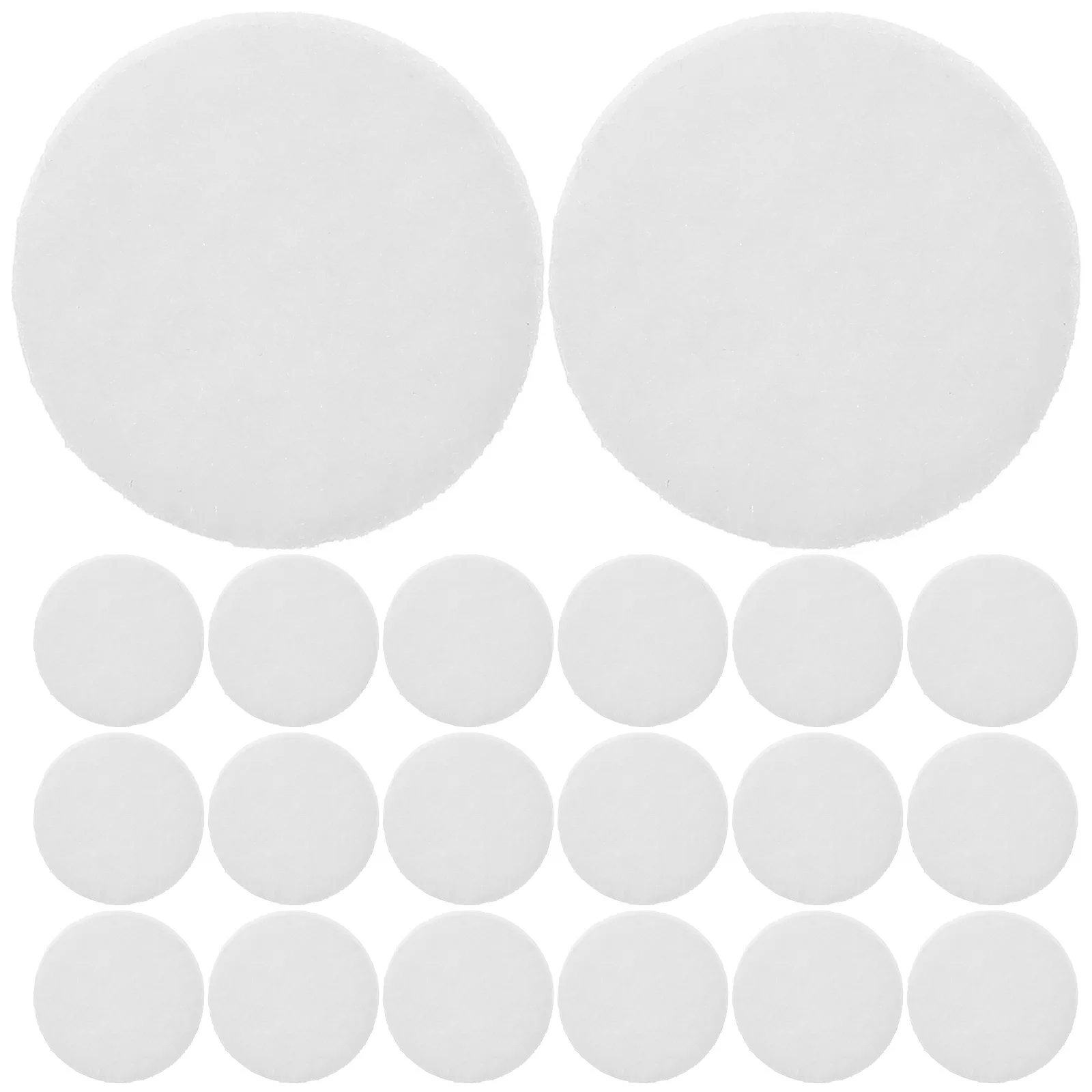 

Essential Oil Diffuser Pads 20Mm Round Cotton Replacement Unscented Long-Lasting Aroma Pad Compact For Home Office Travel