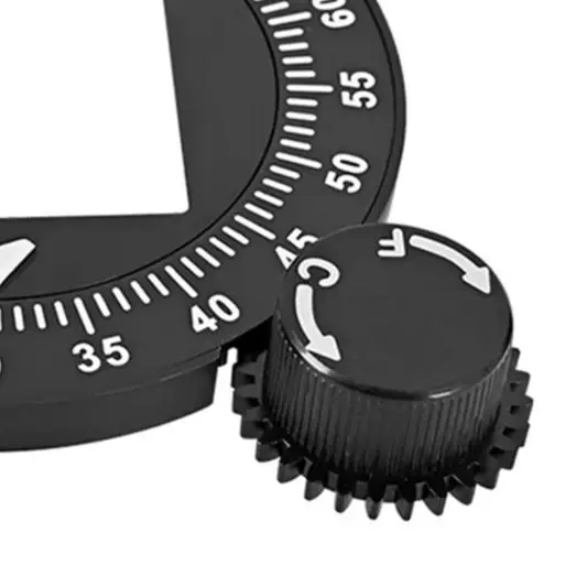 Solid Aluminum Grinder Setting Dial for Eureka Mignon and Specialita Models Enhanced Scale for Precision Grinding
