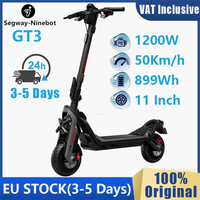 EU Stock Original Ninebot By Segway GT3 Electric Scooter 2400W Peak Motor 50km/H Max Speed Dual Hydraulic Suspension Kickscooter