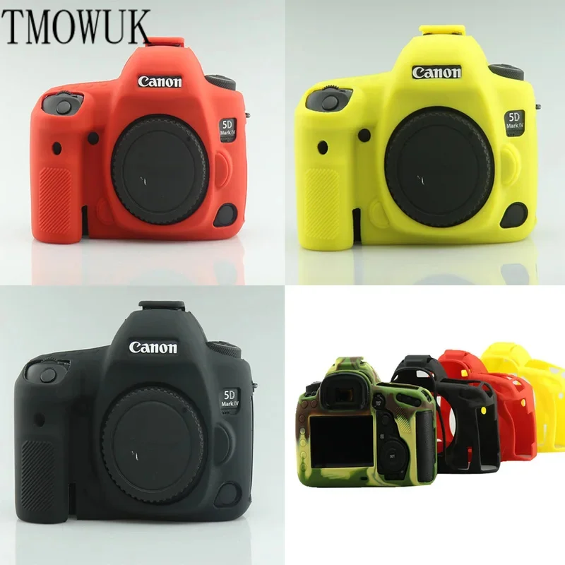 

For Canon EOS 5D4 5D Mark IV Shockproof Camera Rubber Cover Skin Soft Silicone Armor Body Case