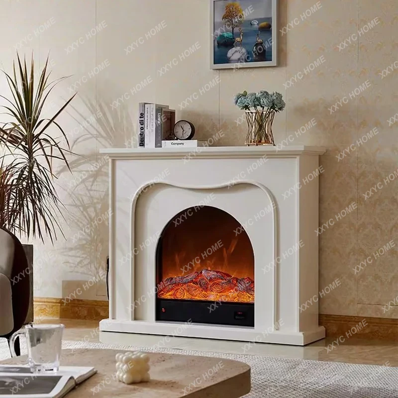 

Декоративный шкаф-камин Lfireplace с имитацией пламени, ретро-дизайн, атмосферная подсветка