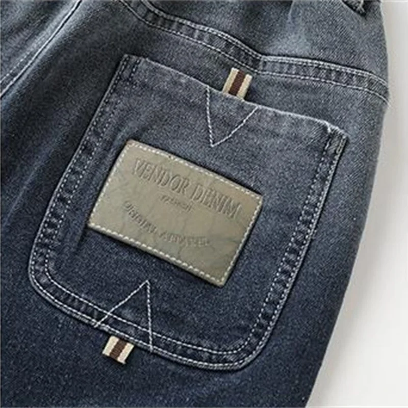 Pantaloni larghi per ragazzi Jeans primaverili per bambini Tendenza autunnale per bambini Pantaloni a gamba larga Nuovi bambini Fashiom Denim Abbigliamento casual per bambini