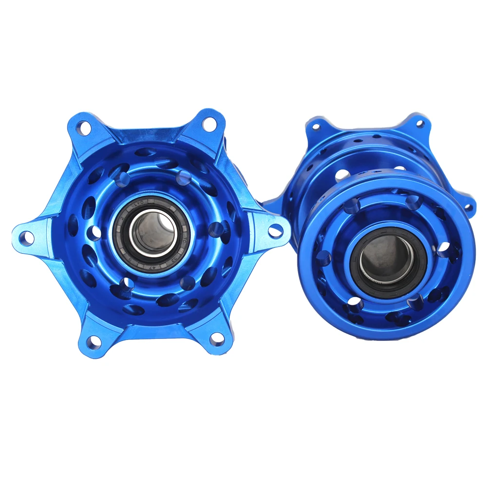 Anodizzato CNC 36 raggi alluminio SM MX moto Motocross Supermoto mozzo ruota per YZ250F 450F 125 250