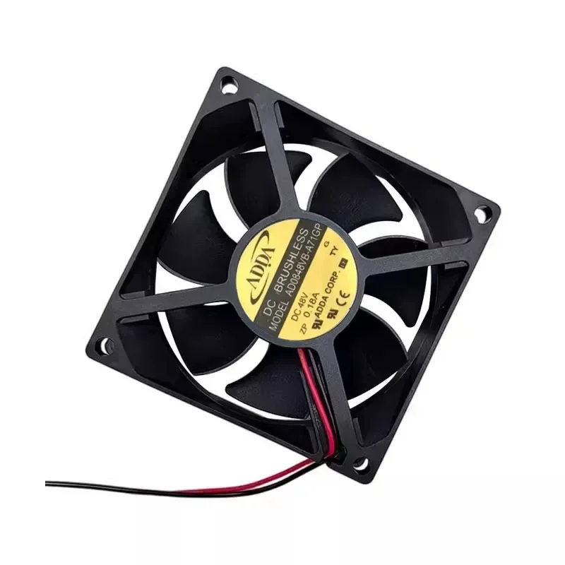 for ADDA AD0848VB-A71GP 8025 48V 0.18A Elevator Inverter High Speed Instrument Fan