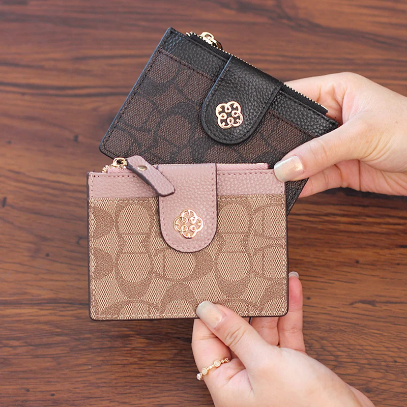ciskathy-women's-wallet-ultra-thin-multi-card-slot-cact-luxury-leather-id-holder-faionable-coin-ket