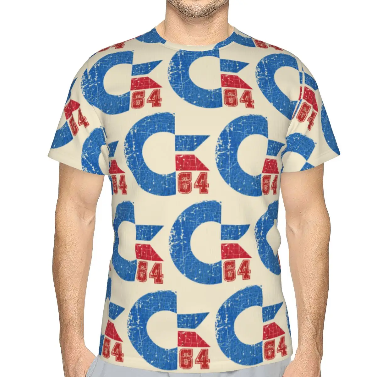 Commodore Circuits Amiga Logo 100% Cotton T-Shirt Men'sFashion T Shirts Men Round Neck Short Sleeve