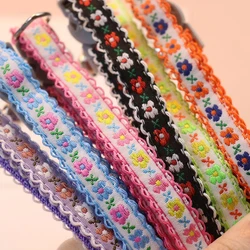 Exquisite Floral Embroidered Cat Collars, Adjustable And Durable Pet Collars, Cat Supplies, Cute Lace Collar With Bell Perfect
