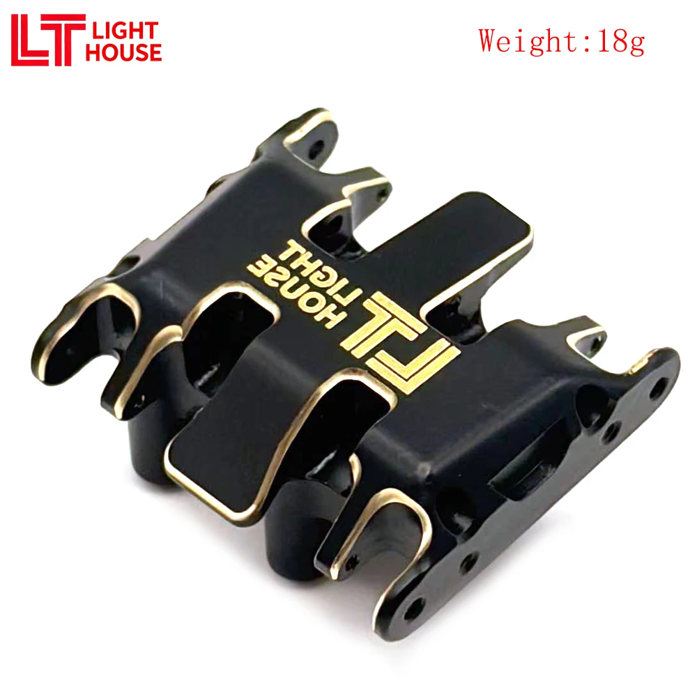 LIGHT HOUSE Messing Skid Plate voor SCX30 Auto's Upgrade Onderdelen Auto Racing Model Auto Accessoire