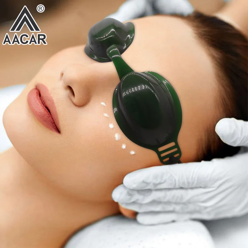 Green Laser Beauty Eye Mask Light Blocking Eye Mask Beauty Salon Eye Care Mask Laser Light Safety Eye Protection Eyewear