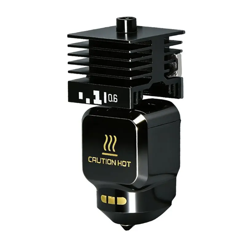 

ABFM-для Bambu Lab P2S/P2SC: сопло из закаленной стали для хотэнда, печатающая головка, аксессуары для 3D-принтера, комплект экструдера, 0,6 мм