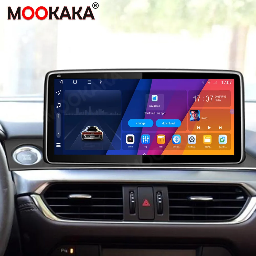 10.25 Inch Screen Car Radio For Mazda 6 2016-2018 Android Auto GPS Navigation Multimedia Video Player Stereo Receiver Head Unit