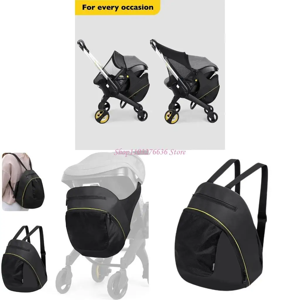 

R6FD Portable Organiser Bag Mom Backpack Water Resistant Diaper Case for Foofoo