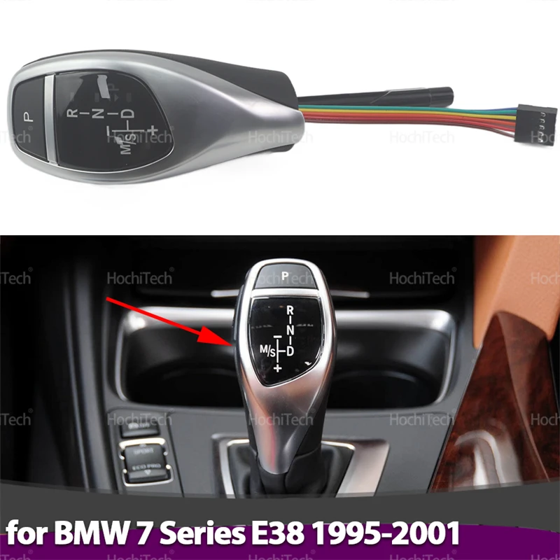 

LED Light Gear Shift Knob Automatic Transmission Rod Head for BMW 7er E38 728i 730i 735i 740i 750i L7 725tds 730d 740d 1995-2001