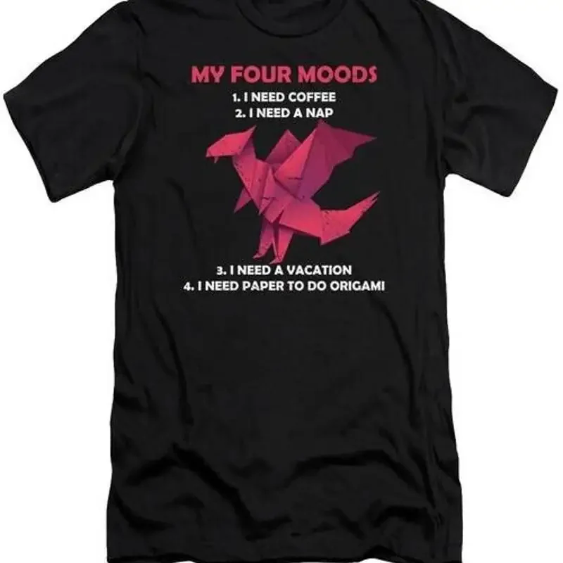 Dragon My Four Moods I Need Coffee A Nap 7 T Shirt S 2XL