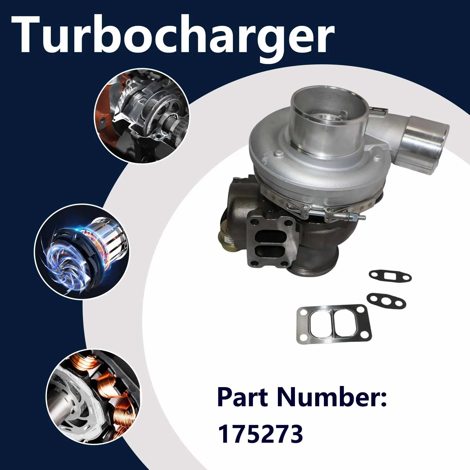 Turbocharger 2507696 MTK2308SL 175273 For Caterpillar CAT 325D 324D LL 328D LCR 329D LN 325D LL 329D L 325D L 324D FM