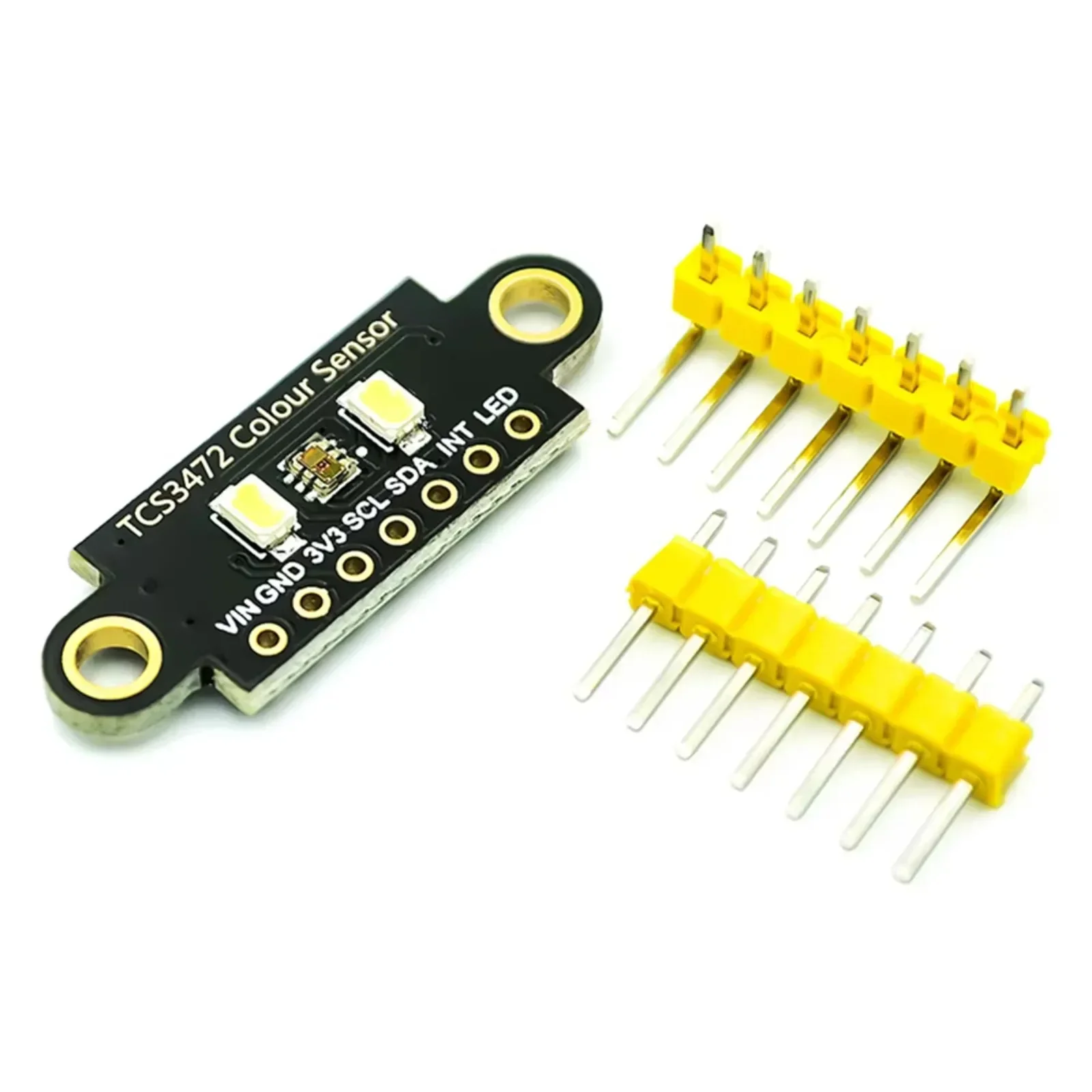 5PCS TCS3472 Color Sensor Recognition Module RGB IIC Color Light Sensor Development Board with IR Filter for Arduino STM32 30