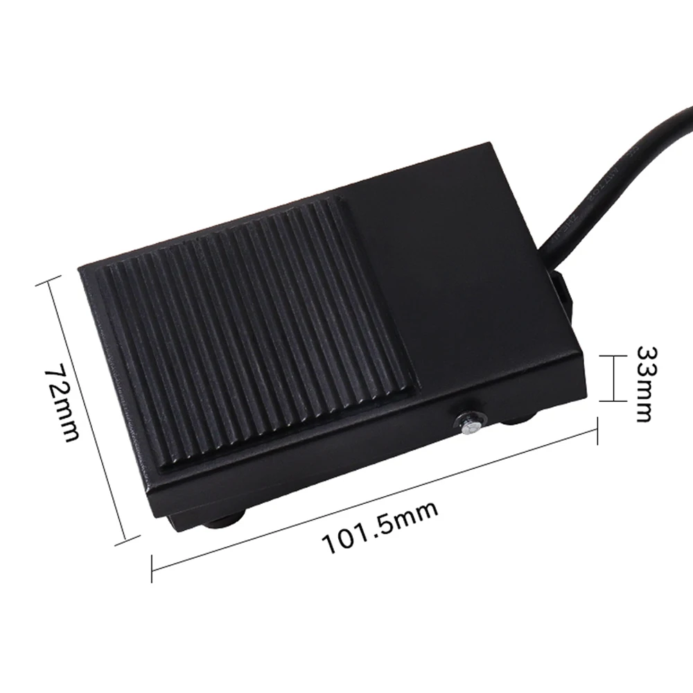 

2 Pins 3 Pins Foot Pedal Switch Hands-free Power Controller Pedal Switch for Plasma Cutting Cutter Welder Spot Welding Machine